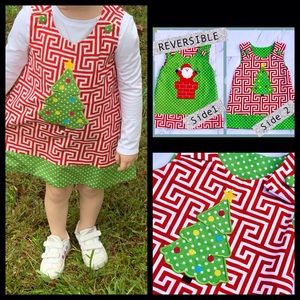 REVERSIBLE- Christmas Appliqué Day